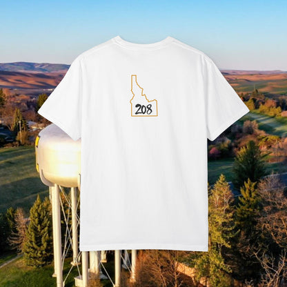 Moscow Idaho Graphic Tee, Unisex T-shirt, Gift for Travelers, Home State Apparel, Casual Wear, Summer Style