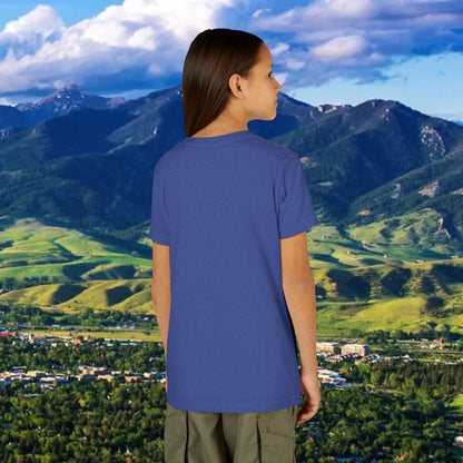 Bobcat Paw Print Youth Tee, Kids Animal Lover Shirt, State Pride T-Shirt, Perfect Gift for Birthdays, Bobcat Apparel