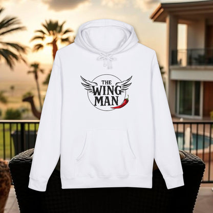Wingman Hoodie — 'The Wing Man' Graphic Pullover for Friends & Groomsmen