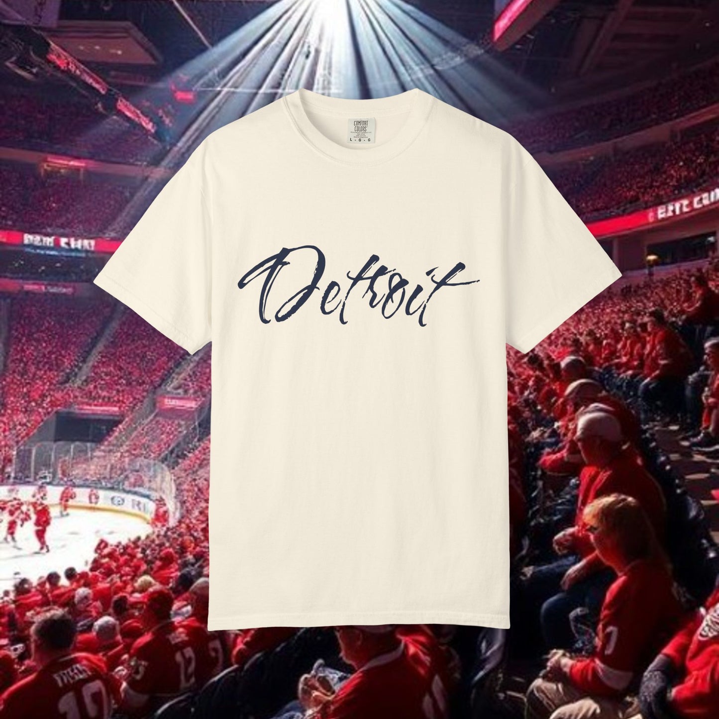 Detroit Script T-Shirt — City Pride Tee