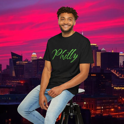 Philly Script T-Shirt — Handwritten City Pride Tee, Ultra Soft and Comfortable T-Shirt for any gameday.