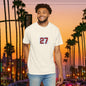 #27 T-Shirt - Perfect Gift for Sports Fans, Baseball Fans, Vintage Style, Everyday Wear, Casual Outfit