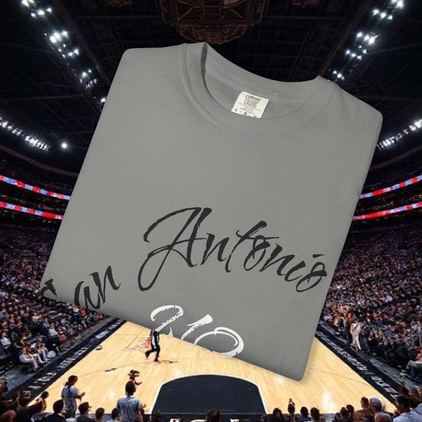 San Antonio 210 Script T-Shirt, Soft-Style T-Shirt, Perfect Statement Piece