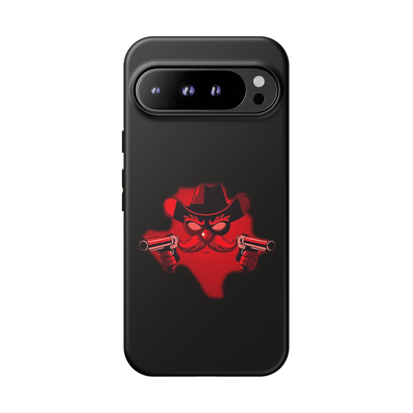 Tough Phone Case, Texan Theme, Protective Phone Cover, Gift for Sports Fans, College Football Fan Accessory