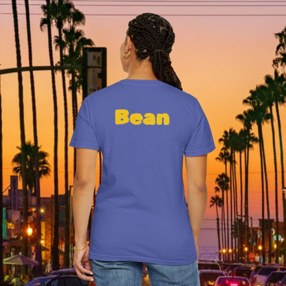 Legend Tribute Unisex Garment-Dyed T-Shirt with '8 & 24' and 'Bean' Text - Casual Wear, Gift for Friends