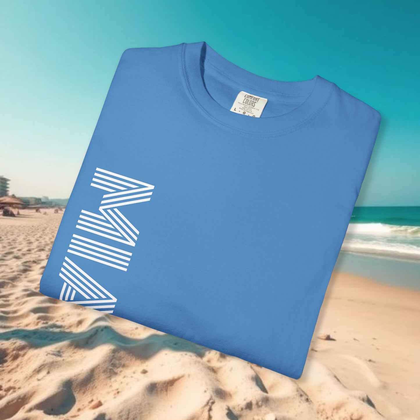 Miami Garment-Dyed T-Shirt - Vibrant Coastal Style, Unisex Summer Tee, Beachwear, Travel Souvenir, Gift for Miami Lovers