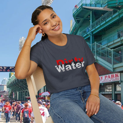 Dirty Water Unisex Softstyle T-Shirt | Casual Graphic Tee, Summer Outfit, Gift for Friends, Beachwear, Everyday Wear