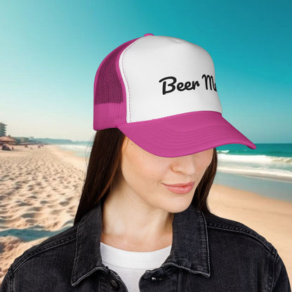 Funny Beer Me Trucker Cap, Summer Hats, Casual Wear, Gifts for Beer Lovers, Outdoor Accessories, Festival Headwear