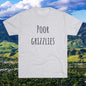 Poor Grizzlies Unisex Tri-Blend Crew Tee - 'Poor Grizzlies', Casual T-Shirt, Gift for Sports Fans, Eco-Friendly Apparel, Bobcat Fans