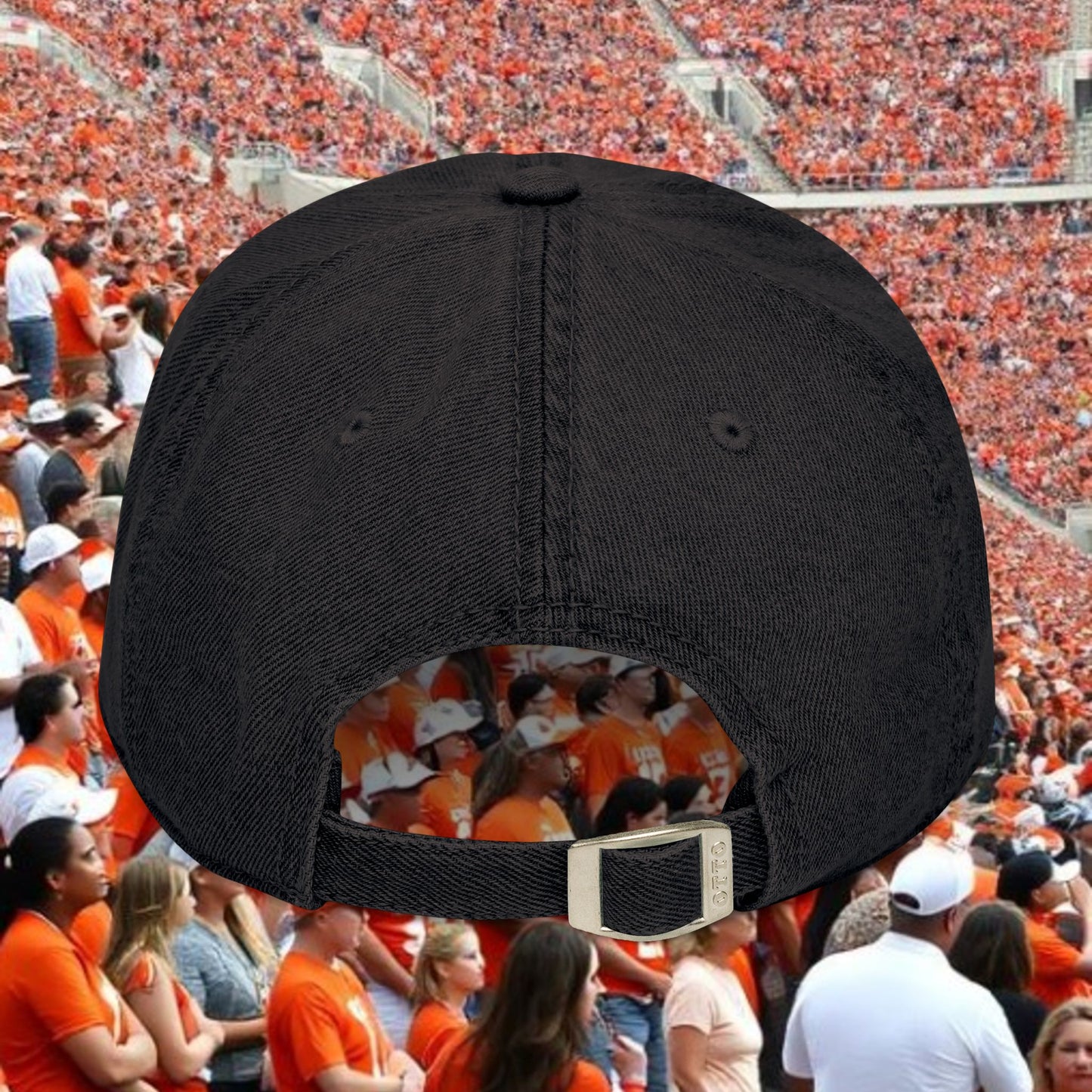 Stylish Embroidered Horns Denim Hat, Casual Cap for Everyday Wear, Unisex Gift for Birthdays, Outdoor Activities, Trendy Fashion