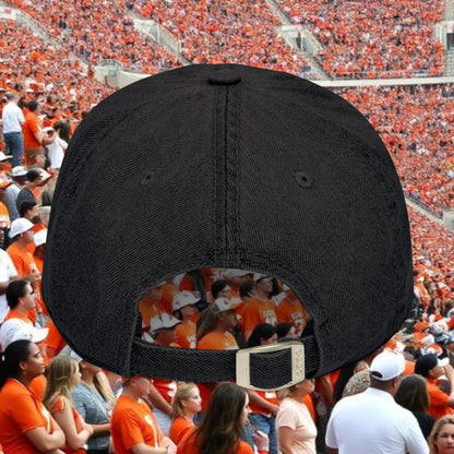 Stylish Embroidered Horns Denim Hat, Casual Cap for Everyday Wear, Unisex Gift for Birthdays, Outdoor Activities, Trendy Fashion