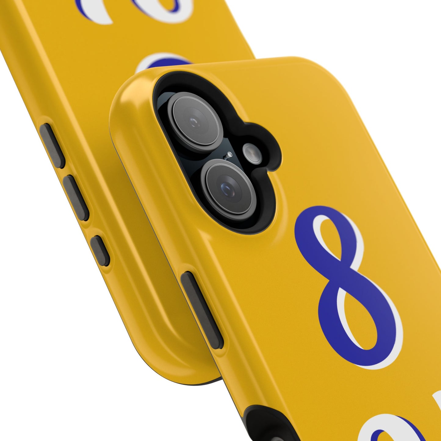 Vibrant Sports Phone Case, 8 24 Tribute, Impact-Resistant Case, Gift for Basketball Fans, Durable Phone Cover, Summer Vibe, Celebration