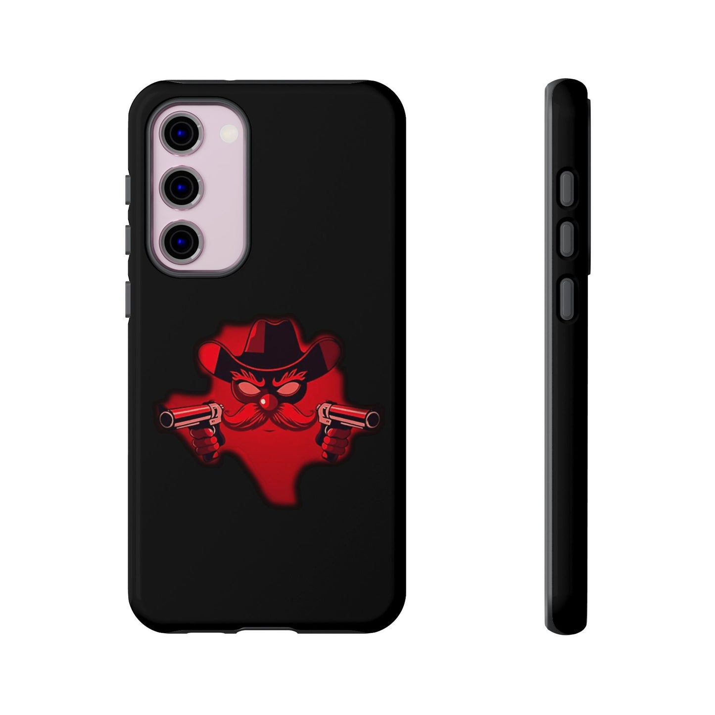 Tough Phone Case, Texan Theme, Protective Phone Cover, Gift for Sports Fans, College Football Fan Accessory
