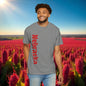 Lincoln Nebraska Area Code T-Shirt — White Tee with Red "Nebraska" & 402 Back Print, Soft-Style T-Shirt