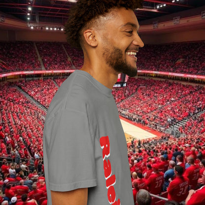 Raleigh Graphic Unisex Garment-Dyed T-shirt, Sports Fan Tee, College Apparel, Gift for Him/Her, Casual Wear, Spirit Wear