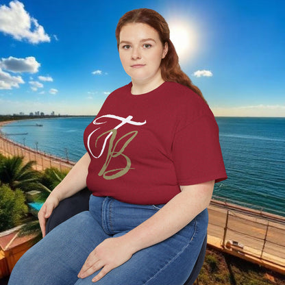 TB Monogram Tee — 813 Tampa Area Short-Sleeve T-Shirt