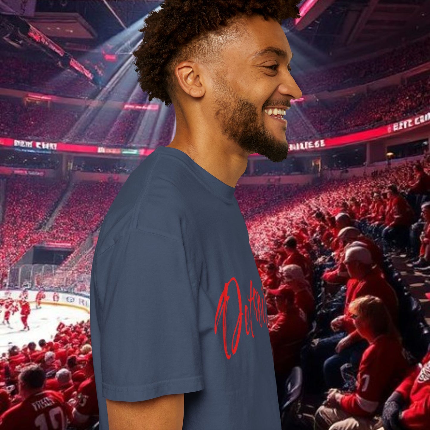 Detroit Script T-Shirt — City Pride Tee