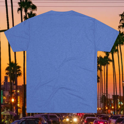 LA Script T‑Shirt — Vintage Los Angeles Graphic Tee, Super Soft Tri-Blend Material