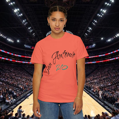 San Antonio 210 Script T-Shirt, Soft-Style T-Shirt, Perfect Statement Piece