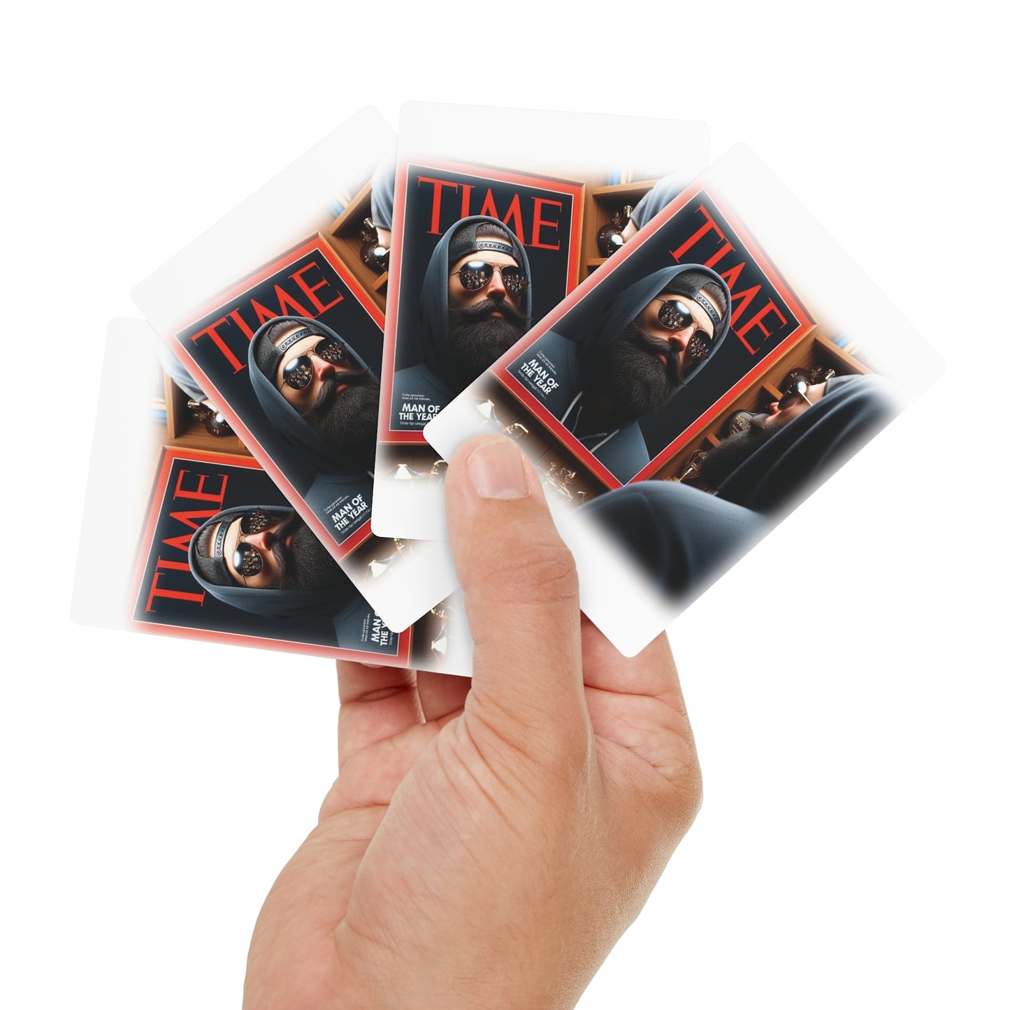 Wing Man Poker Card Deck - Stylish Playing Cards for Game Nights, Gifts for Gamers, Poker Addicts, Casino Lovers, Home Decor