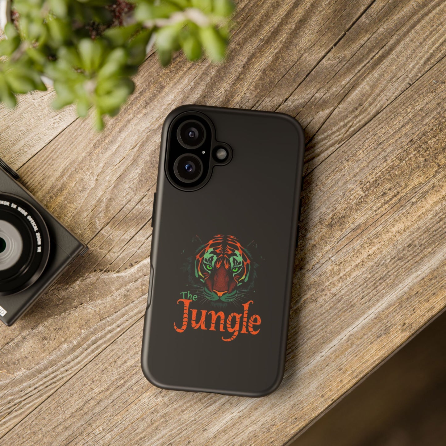 Phone Case, The Jungle Tough Phone Case for Football Fans, Friend Gift, Football Fan Accessories, Custom Phone Cover, Sports Team