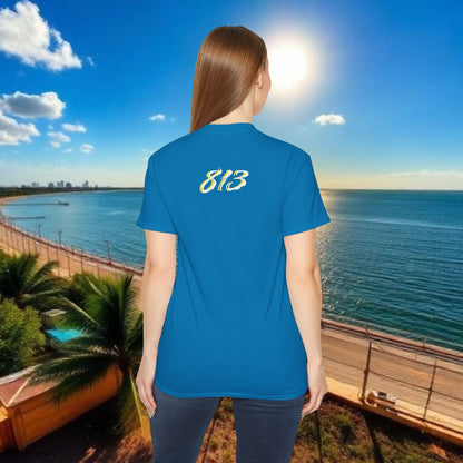 TB Monogram Tee — 813 Tampa Area Short-Sleeve T-Shirt