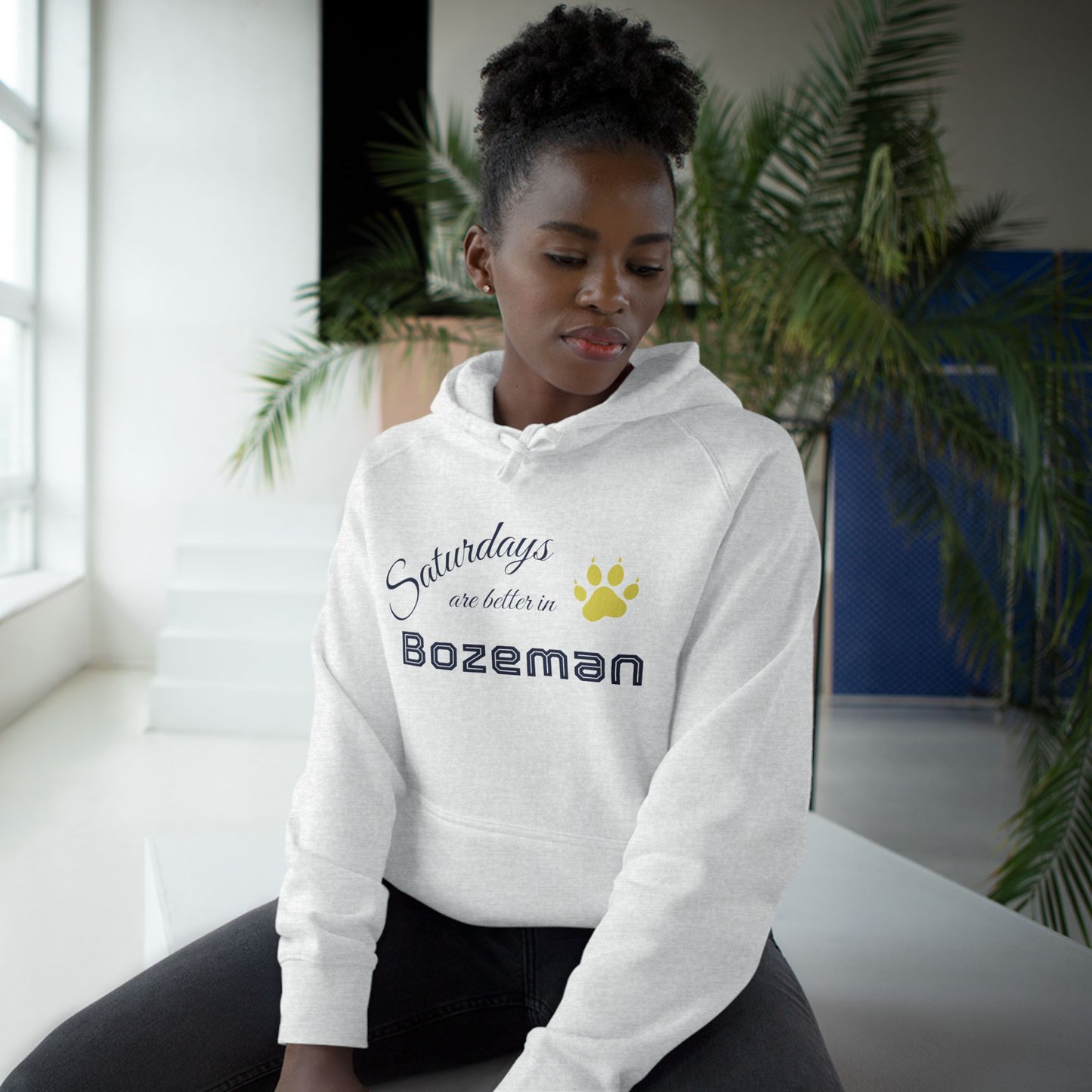 Bozeman Saturdays Unisex Hoodie, Cozy Sweatshirt, Fall Fashion, Casual Wear, Perfect Gift for Him/Her, Outdoor Adventures