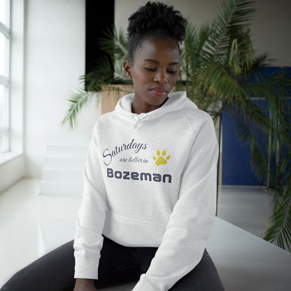 Bozeman Saturdays Unisex Hoodie, Cozy Sweatshirt, Fall Fashion, Casual Wear, Perfect Gift for Him/Her, Outdoor Adventures