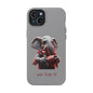 Elephant Football Case - Impact-Resistant Phone Cover, Unique Gift for Sports Lovers, Animal Case for Kids, Fun Accessories, Durable