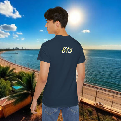TB Monogram Tee — 813 Tampa Area Short-Sleeve T-Shirt