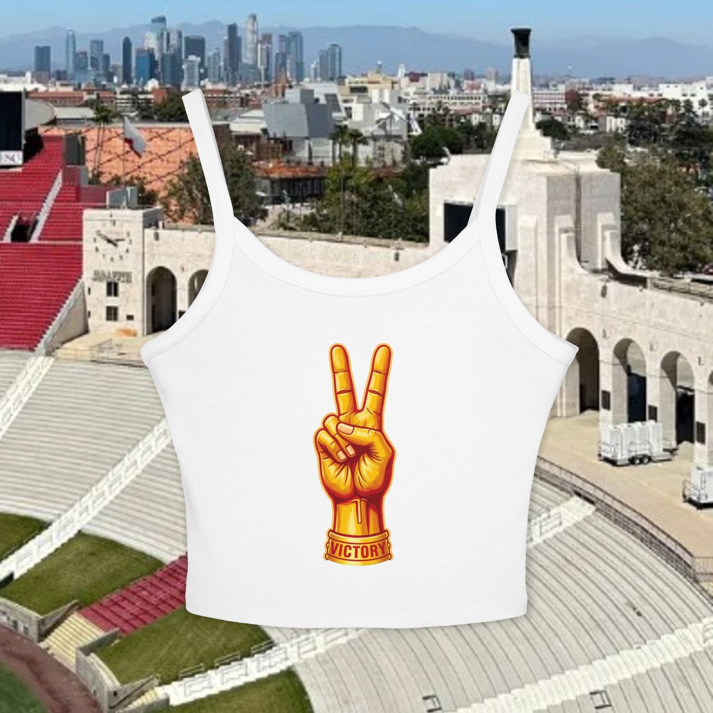 Victory Inspired Women's Tank Top | Boho Summer Top, Festival Wear, Yoga Top, Casual Style, Gift for Her