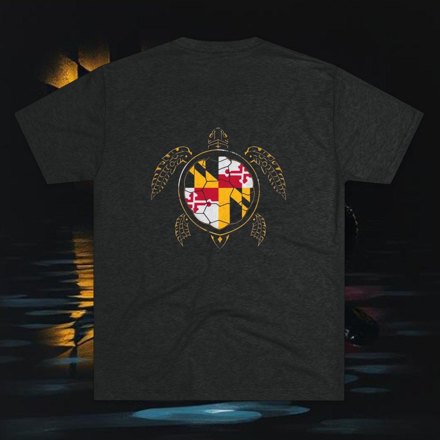 College Park Maryland Unisex Tri-Blend Crew Tee
