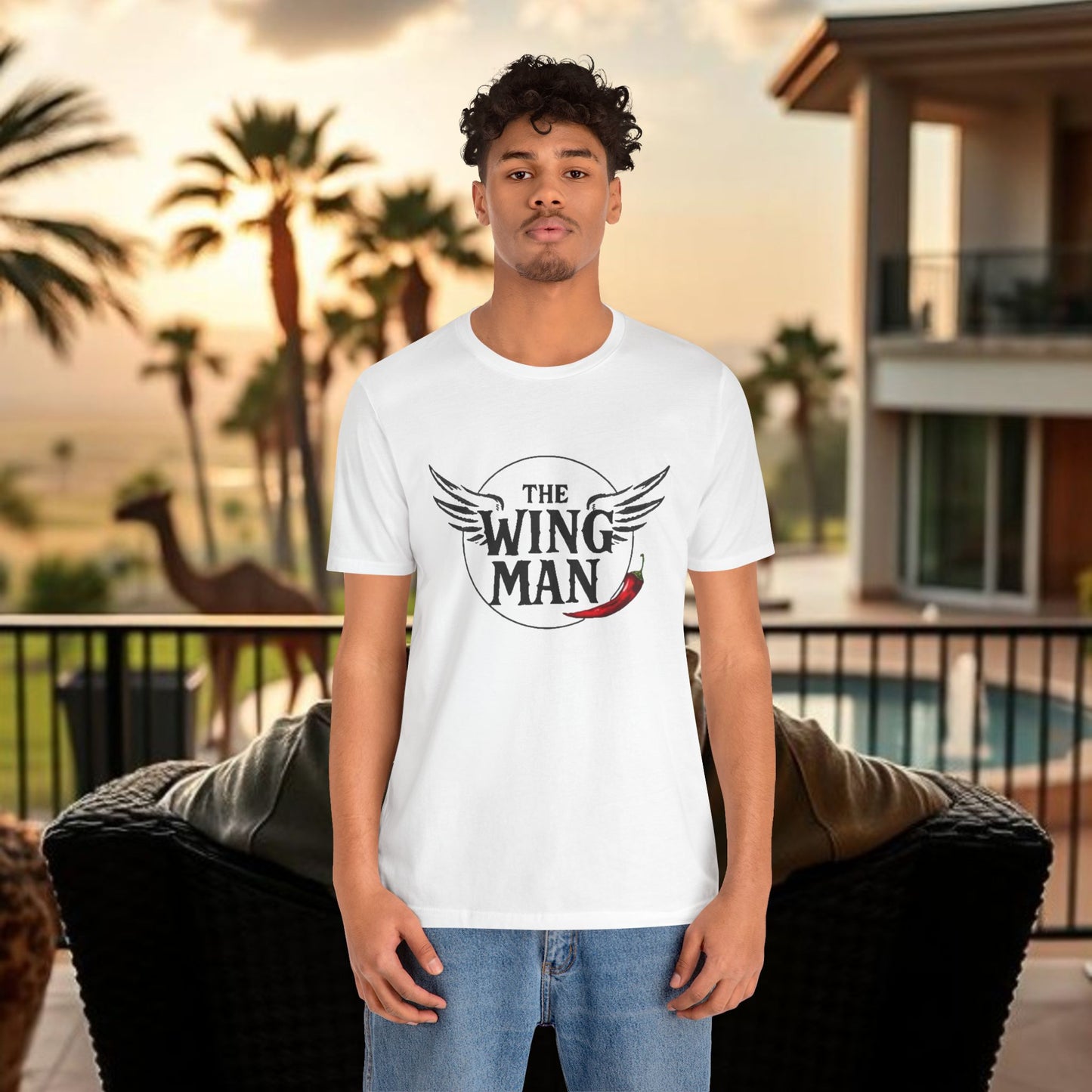 The Wing Man T-Shirt — Funny BBQ & Hot Wing Lover Tee