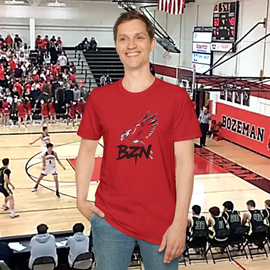 Bozeman Hawk Soft Style T-Shirt