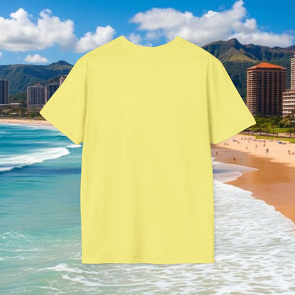 T-Shirt with HAKA Design, Tropical Vibe Tee, Perfect for Hawaii Fans, Unisex Graphic Tee, Summer Essentials, Gift for Friends