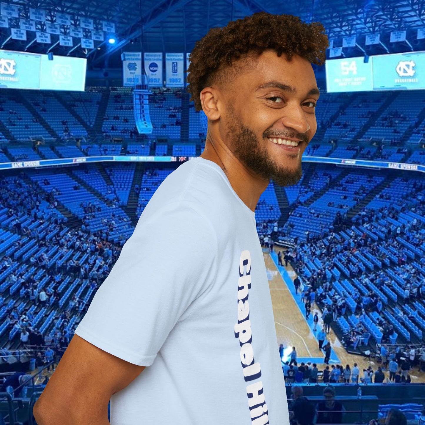 Chapel Hill 23 Unisex Softstyle T-Shirt - Casual Fan Tee, Sportswear, College Apparel, Gift for Graduates, Game Day Shirt