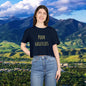 Bobcat Fan Women's Crop Tee with 'Poor Grizzlies' Design - Casual Chic, Summer Wear, Eco-Friendly Fashion