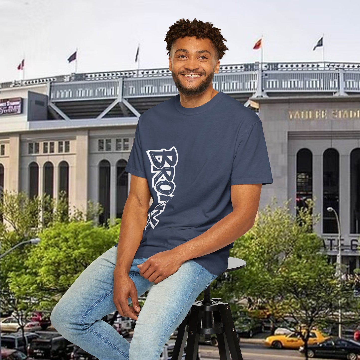 Bronx Graphic Tee, Streetwear Style T-shirt for New Yorkers, Perfect Gift for Fans of NYC, Casual Everyday Wear, Stylish City Life Fashion