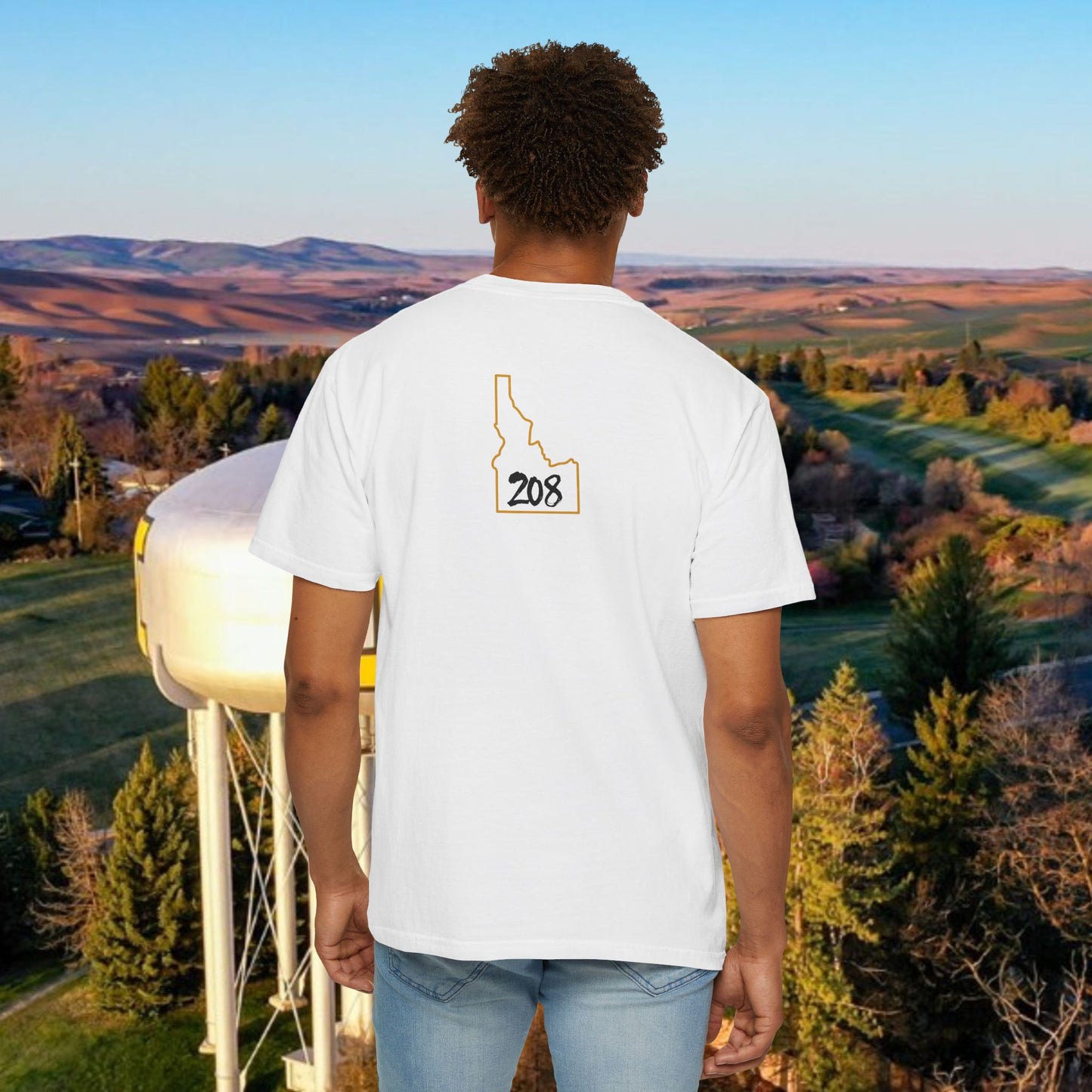 Moscow Idaho Graphic Tee, Unisex T-shirt, Gift for Travelers, Home State Apparel, Casual Wear, Summer Style