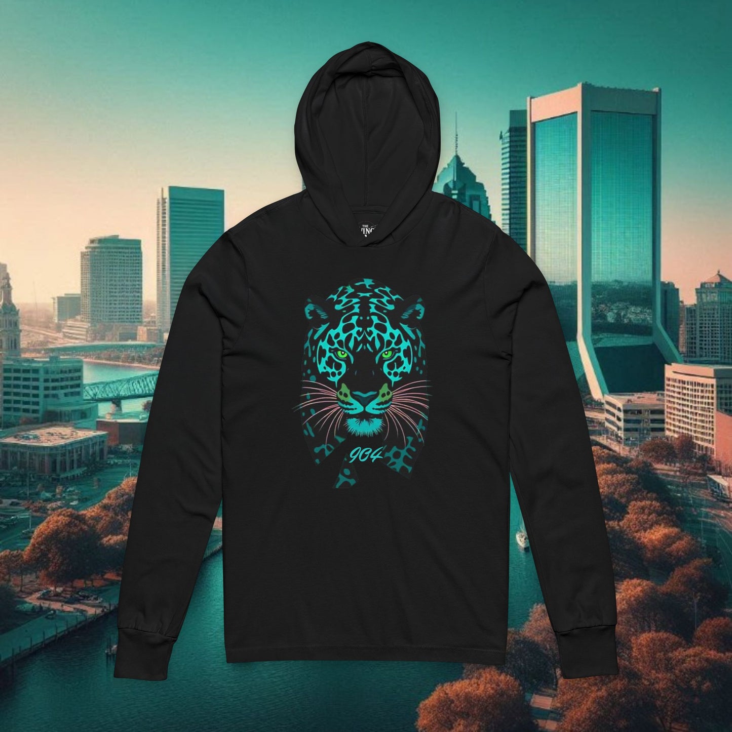 904 Area Code Unisex Long Sleeve Hoodie, Football Fan Gift, Casual Streetwear, Perfect for Game Day, Eco-Friendly Apparel