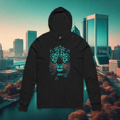 904 Area Code Unisex Long Sleeve Hoodie, Football Fan Gift, Casual Streetwear, Perfect for Game Day, Eco-Friendly Apparel