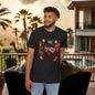 The Wing Man on X T-Shirt for Sports Gamblers and Fans of The Wing Man