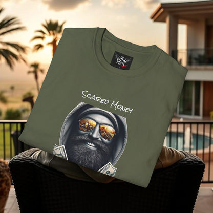 Scared Money Unisex Softstyle T-Shirt - Casual Wear, Streetwear, Gift for Him, Statement Tee, Urban Fashion