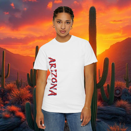Tucson Arizona Area Code T-Shirt — 520 Back Print, Southwestern Travel Tee, Soft-Style