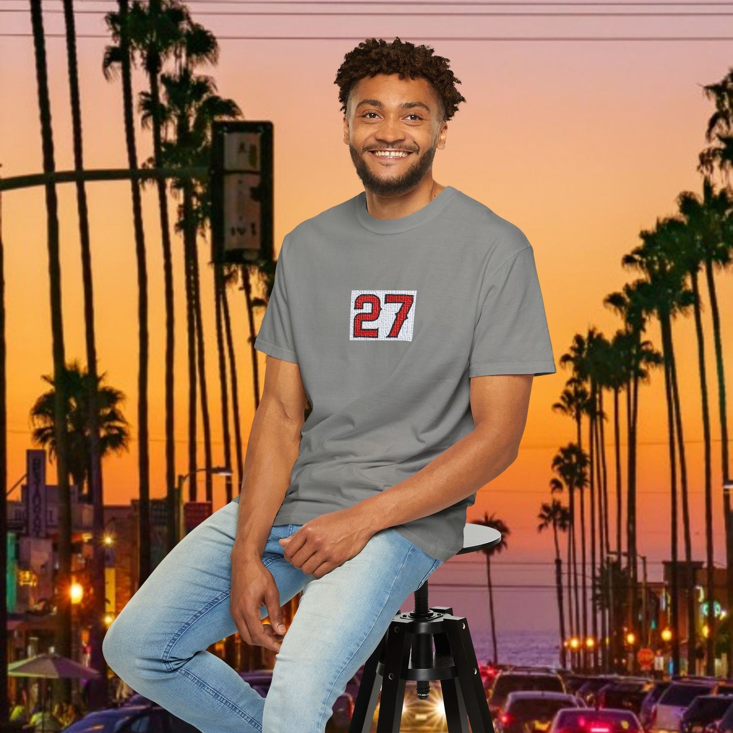 Legends #27 T-Shirt - Perfect Gift for Sports Fans, Baseball Fans, Vintage Style, Everyday Wear, Casual Outfit