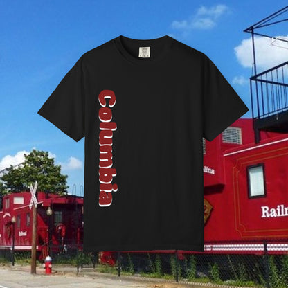 Columbia South Carolina Graphic Tee, Unisex T-Shirt, Trendy Summer Top, Gift for Travelers, Beachwear, Casual Wear