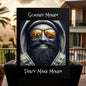 Bearded Money Motivational Wall Art, Scared Money Don't Make Money Poster, Home Decor, Gift for Entrepreneurs, Business Inspiration