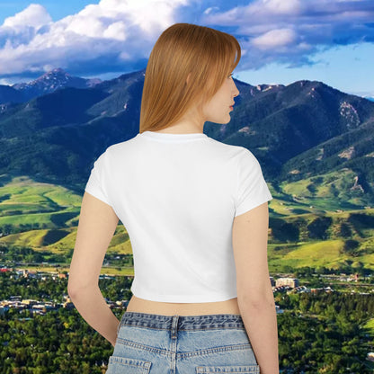 Upside Down FTG Stylish Women's Baby Tee - Trendy Crop Top, Casual Outfits, Birthday Gift, Bobcat Games, Everyday Essentials