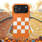Vibrant Checkerboard Magnetic Tough Cases for Phones, Sports Fans' Accessory, Durable Protection, Tennessee Design, Custom Cases, Gift Ideas