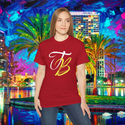 TB Monogram Tee — 813 Tampa Area Short-Sleeve T-Shirt